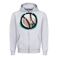 Heather Grey glitter baseball Zipper Hoodie - Jasminsmagicworld