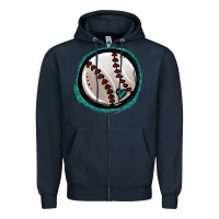 Navy glitter baseball Zipper Hoodie - Jasminsmagicworld