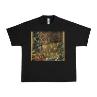Black camouflage leopard patches Urban Heavy Tee - BarkalooDesign