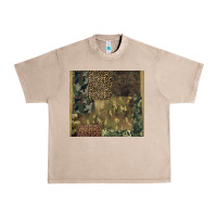 French Oak camouflage leopard patches Urban Heavy Tee - BarkalooDesign