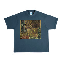 Midnight Navy camouflage leopard patches Urban Heavy Tee - BarkalooDesign