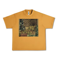 Peanut Butter camouflage leopard patches Urban Heavy Tee - BarkalooDesign