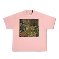 Salmon camouflage leopard patches Urban Heavy Tee - BarkalooDesign