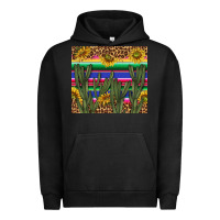 Pigment Black western desert with leopard and sunflowers tumbler tbs Urban Hoodie - TumblerDesignByShophia