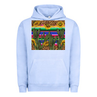 Pigment Grape Ice western desert with leopard and sunflowers tumbler tbs Urban Hoodie - TumblerDesignByShophia
