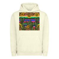 Pigment Pistachio western desert with leopard and sunflowers tumbler tbs Urban Hoodie - TumblerDesignByShophia
