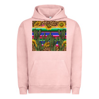 Pigment Salmon western desert with leopard and sunflowers tumbler tbs Urban Hoodie - TumblerDesignByShophia