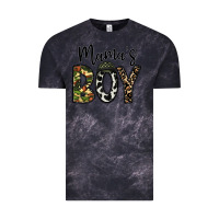 Cloud Black mama's boy Vintage Tee - CowhideDigitalArt