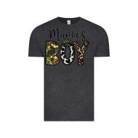 Vintage Black mama's boy Vintage Tee - CowhideDigitalArt