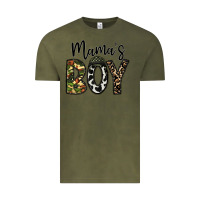 Vintage Olive mama's boy Vintage Tee - CowhideDigitalArt