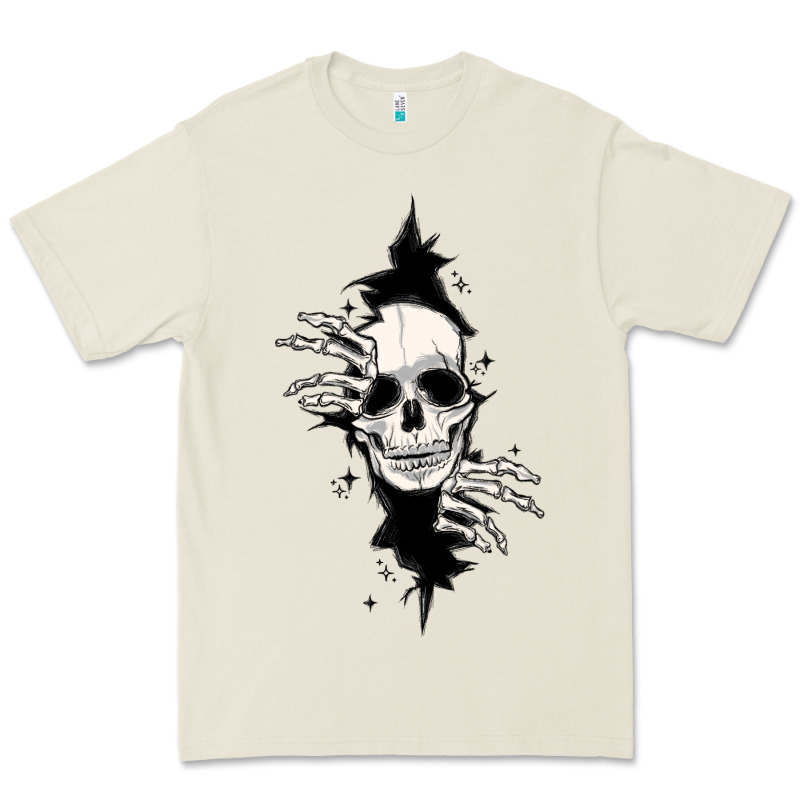 Skull In The Wall File Premium Tee by MaliasSmallBusiness | Teevron