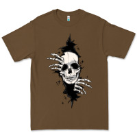 Cacao skull in the wall file Premium Tee - MaliasSmallBusiness