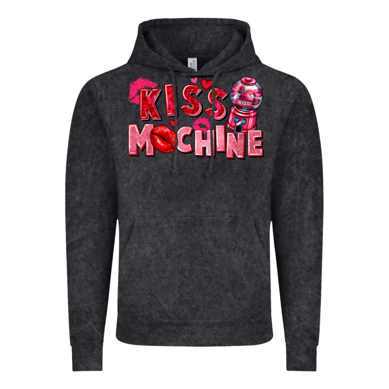 Kiss Machine Vintage Hoodie by FaDigitalArtStudio | Teevron