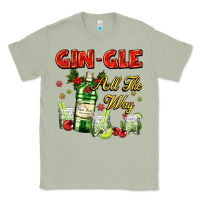Matcha gin`gle all the way with bottle and cocktails Classic Tee - AdoDesignShop