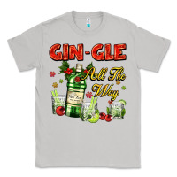 Moon Dust gin`gle all the way with bottle and cocktails Classic Tee - AdoDesignShop