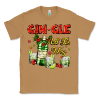 Toasted Coconut gin`gle all the way with bottle and cocktails Classic Tee - AdoDesignShop