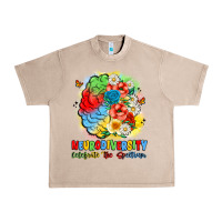 French Oak neurodiversity celebrate the spectrum Urban Heavy Tee - JahusDesignShop