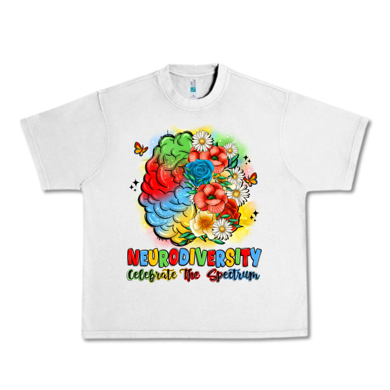 Neurodiversity Celebrate The Spectrum Urban Heavy Tee by JahusDesignShop | Teevron