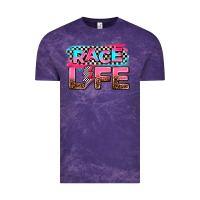 Cloud Purple race life Vintage Tee - AdoDesignShop