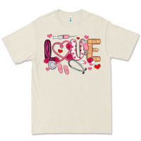 Bone love nurse valentines day Premium Tee - MaliasSmallBusiness