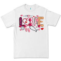 White love nurse valentines day Premium Tee - MaliasSmallBusiness