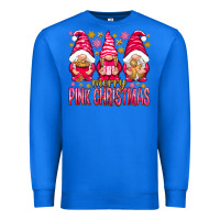 True Royal Merry pink Christmas gnomes Premium Sweatshirt - NancyCooperArtShop