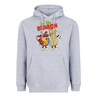 Heather Grey tis' the season mexican food Heavyweight Hoodie - MaliasSmallBusiness