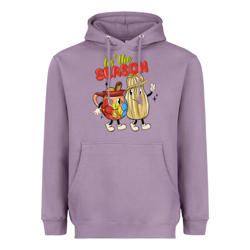 Tis' The Season Mexican Food Heavyweight Hoodie by MaliasSmallBusiness | Teevron