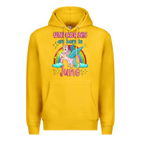 Lemon unicorns are born in june Premium Hoodie - Jasminsmagicworld