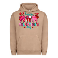 Pigment Burro Happy Valentine's Day with teeth Valentine's Day Urban Hoodie - HowdyJamesFarm