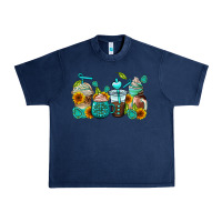 Navy gemstone coffee cups Urban Heavy Tee - AdoDesignShop