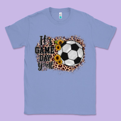 It's Game Day Y'all Soccer Classic Tee Designed By Jahusdesignshop