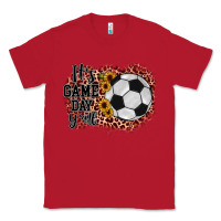 Red it's game day y'all soccer Classic Tee - JahusDesignShop