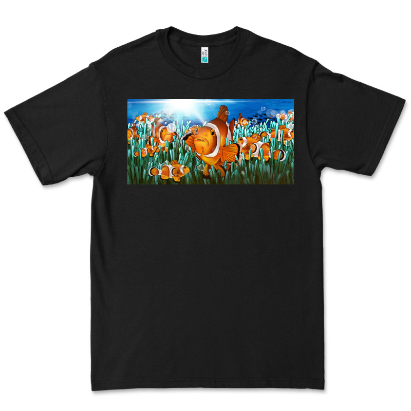 Clown Fish  License Plate Premium Tee by BarkalooDesign | Teevron