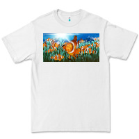 White clown fish  license plate Premium Tee - BarkalooDesign