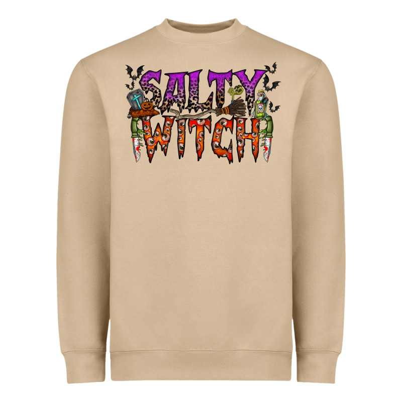 Salty Witch Heavyweight Sweatshirt by RacoonDesign | Teevron