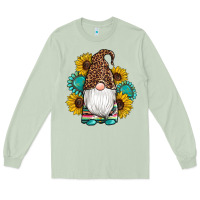 Matcha western gnomes sunflowers gemstones leopard serape cowhide glitter Long Sleeve Tee - Artiststas