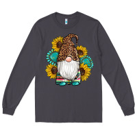 Smoke western gnomes sunflowers gemstones leopard serape cowhide glitter Long Sleeve Tee - Artiststas