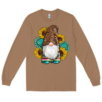 Toasted Coconut western gnomes sunflowers gemstones leopard serape cowhide glitter Long Sleeve Tee - Artiststas