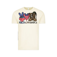 Vintage Arctic peace love america Vintage Tee - CowhideDigitalArt