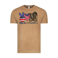 Vintage Camel peace love america Vintage Tee - CowhideDigitalArt