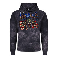 Cloud Black Honor the brave Vintage Hoodie - Neo Western