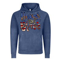 Vintage Denim Honor the brave Vintage Hoodie - Neo Western