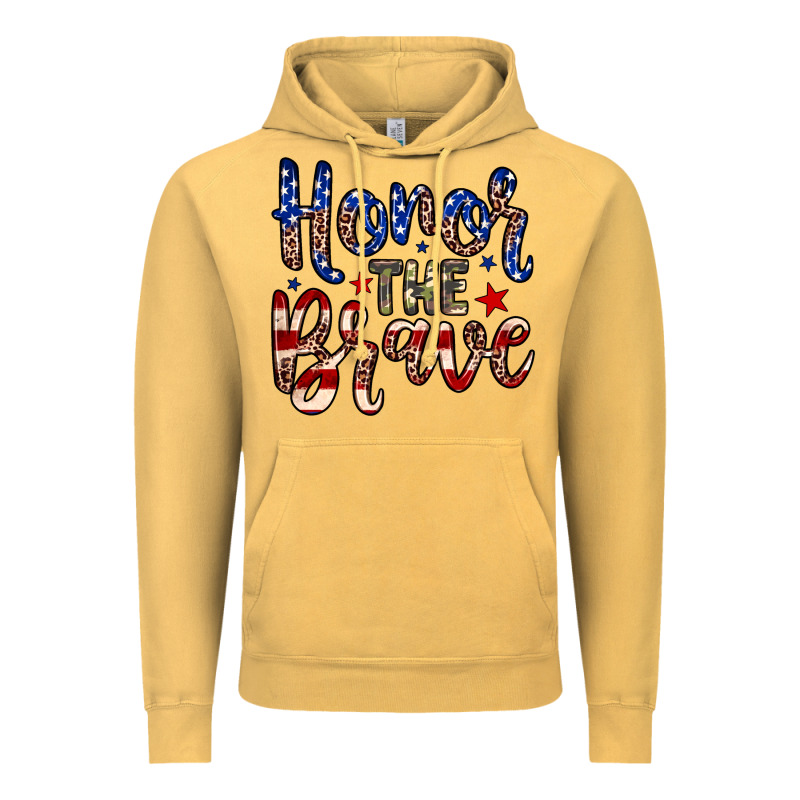 Honor The Brave Vintage Hoodie by Neo Western | Teevron