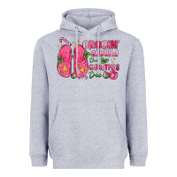 Heather Grey crocin' around the christmas tree Heavyweight Hoodie - MaliasSmallBusiness