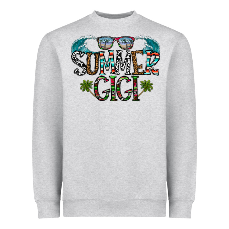 Summer Gigi Heavyweight Sweatshirt by CowhideDigitalArt | Teevron