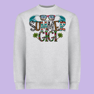 Summer Gigi Heavyweight Sweatshirt Designed By Cowhidedigitalart
