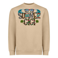 Mushroom summer gigi Heavyweight Sweatshirt - CowhideDigitalArt