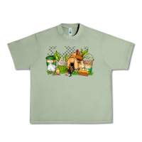 Oil Green chicken coffee cups Urban Heavy Tee - AdoDesignShop
