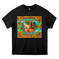 Black Fall coop animals pumpkin Heavy Core Tee - Artiststas